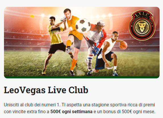LeoVegas Live Club